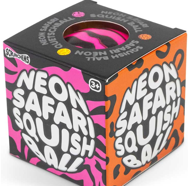Scrunchems Neon Safari Squish Ball