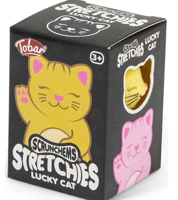 Scrunchems Stretchies Lucky Cat