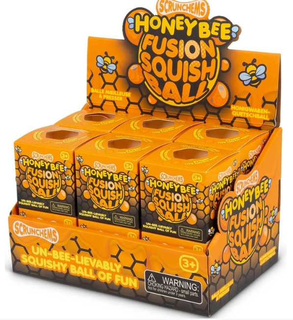 Scrunchems Honeybee Fusion Squishball