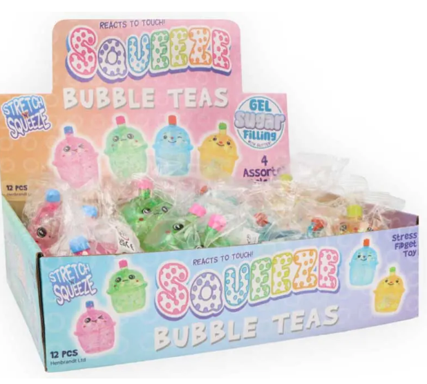 Squeezy Bubble Tea with sugar and sparkle