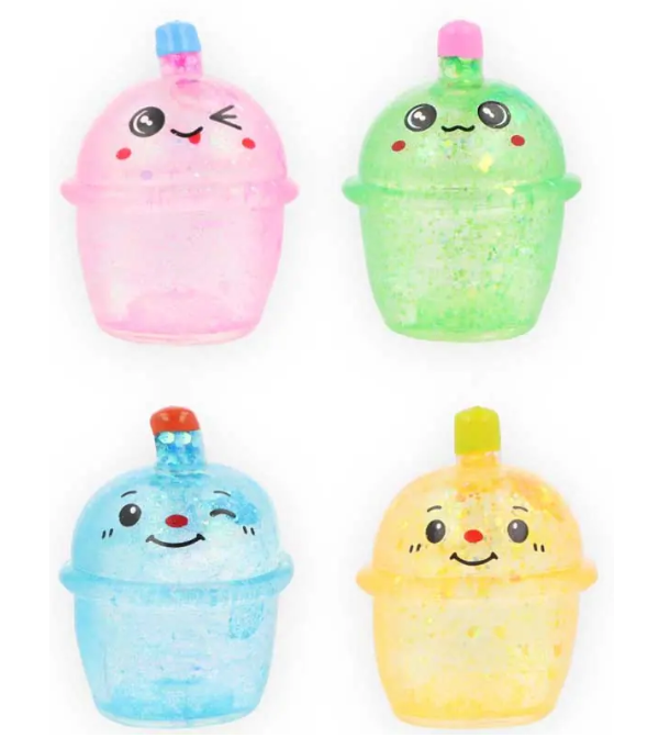 Squeezy Bubble Tea with sugar and sparkle