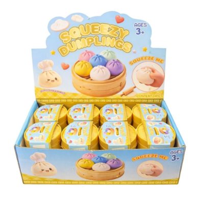 Squishy Bao Dumpling in Steamer Basket - 5.5cm