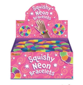 Squishy Neon Bracelet, 6cm
