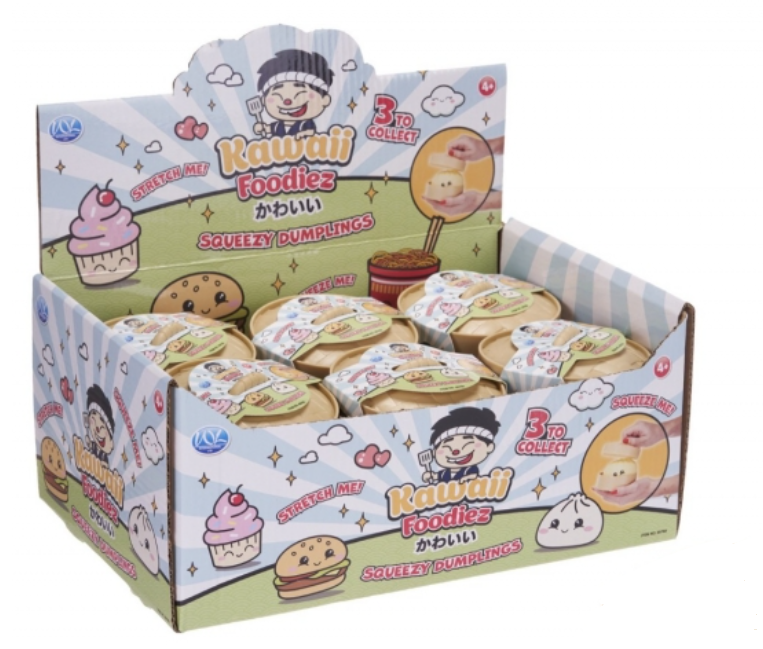 Kawaii Squeezy Dumpling, 8.5cm