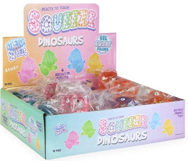 Dinosaur Sugar Filled Squeeze Toy
