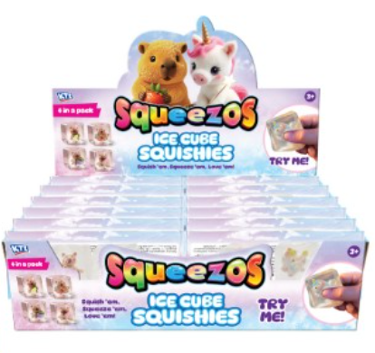 Taba Ice Cube 4 pack, Capybara/Unicorn