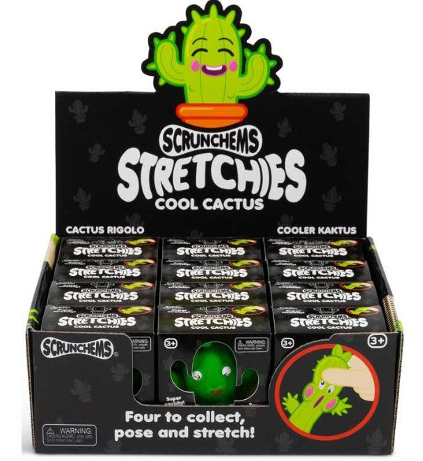 Scrunchems Stretchies Cool Cactus