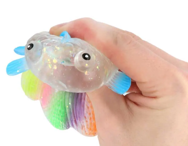 Rainbow Fish Sugar Filled Squish