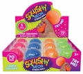 Neon Squishy Stress Ball, 7cm