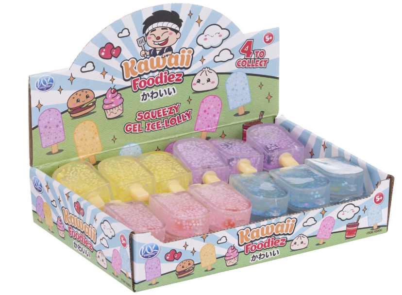 Kawaii Foodiez, Mini Squeezy Gel Ice Lolly