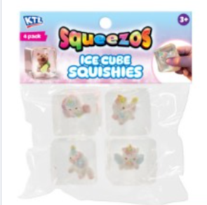 Taba Ice Cube 4 pack, Capybara/Unicorn